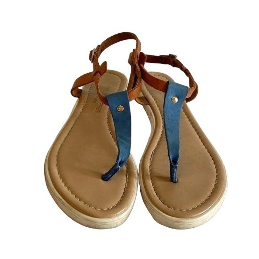 Barbara Barbieri Leather Thong Sandals EU 37 US 7